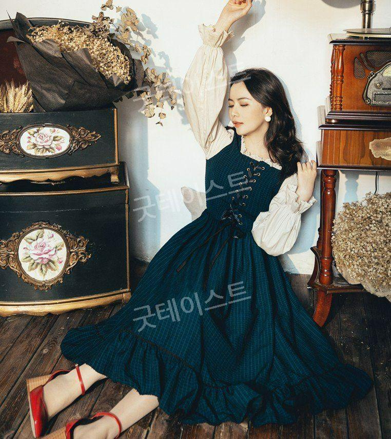 졸업사진드레스 졸업사진컨셉 개화기의상 유럽 복고풍 중세 프랑스 - 상세 이미지 4