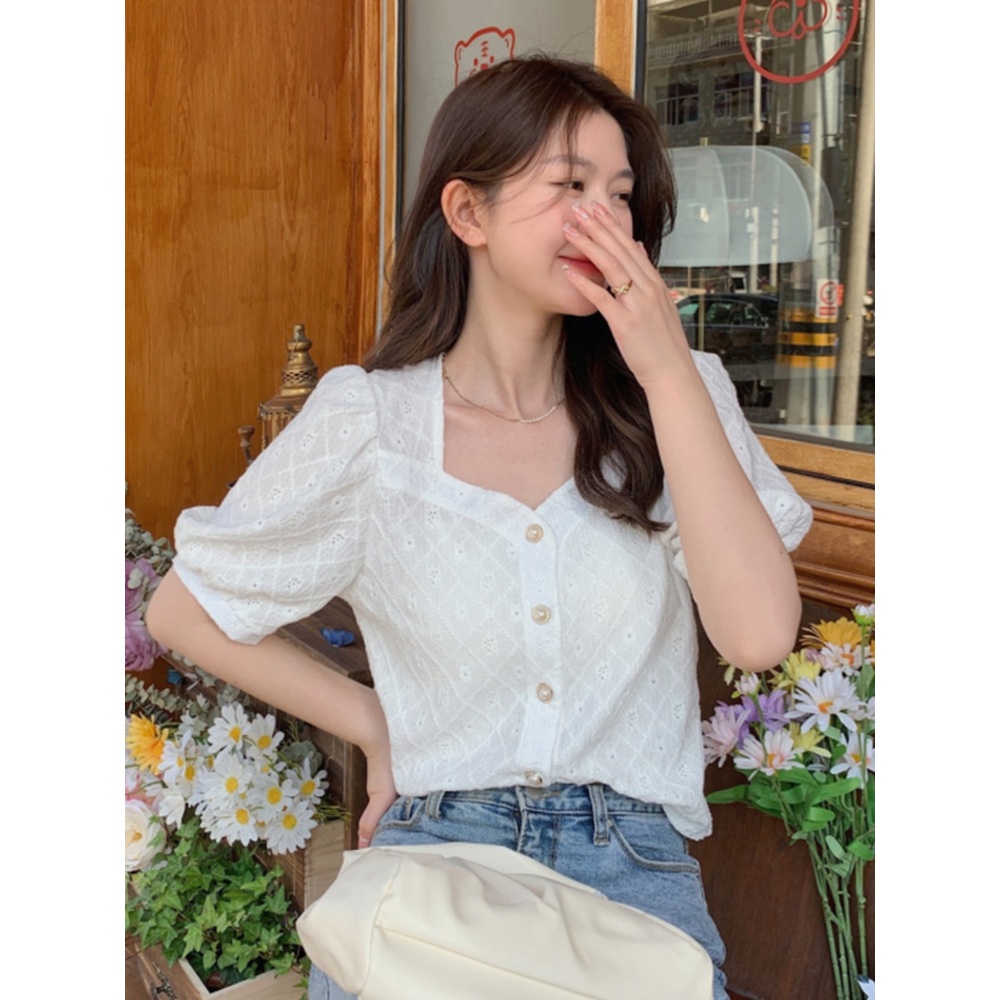 미녀와순정남 45화 임수향 블라우스 셔츠 박도라 스퀘어넥 빅사이즈 의상 옷 패션 - 상세 이미지 5
