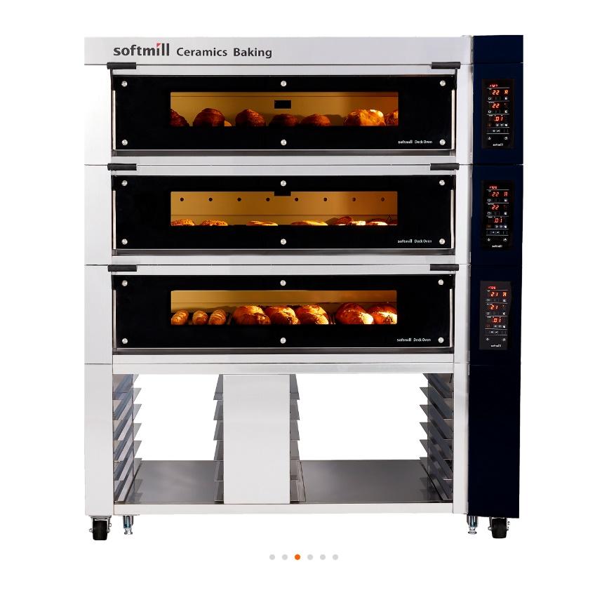 대형제빵오븐기 미들세라믹오븐 4매3단 업소용베이커리오븐