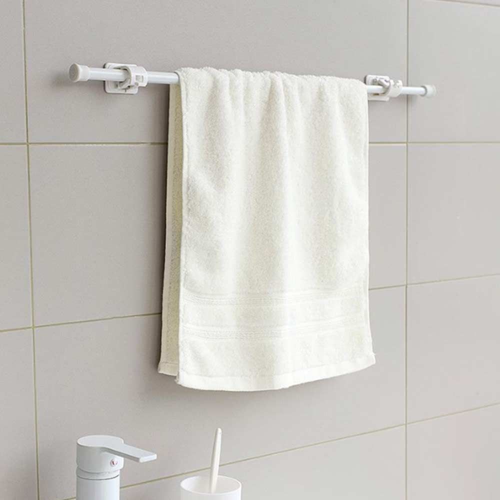 미니 압축봉 홀더 틈새 스텐 행거 길이조절 고정 강력 신발장 선반 옷걸이 수납 정리 봉