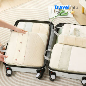 여행용 압축파우치 세트 미니 캐리어 여행가방 짐싸기 정리백 꿀템 해외 준... 솔직 후기 | 실사용자 리뷰 분석 - 상품 이미지 4