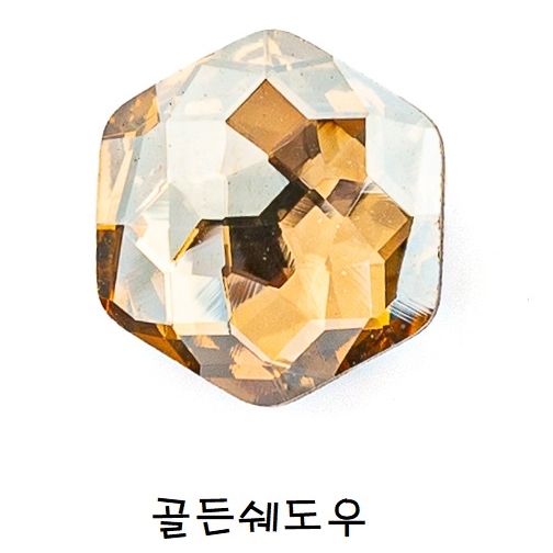 스와로브스키 4683 판타지 헥사곤 7mm 크리스탈 젤 셀프 네일아트 재료 스톤 파츠 이미지 6