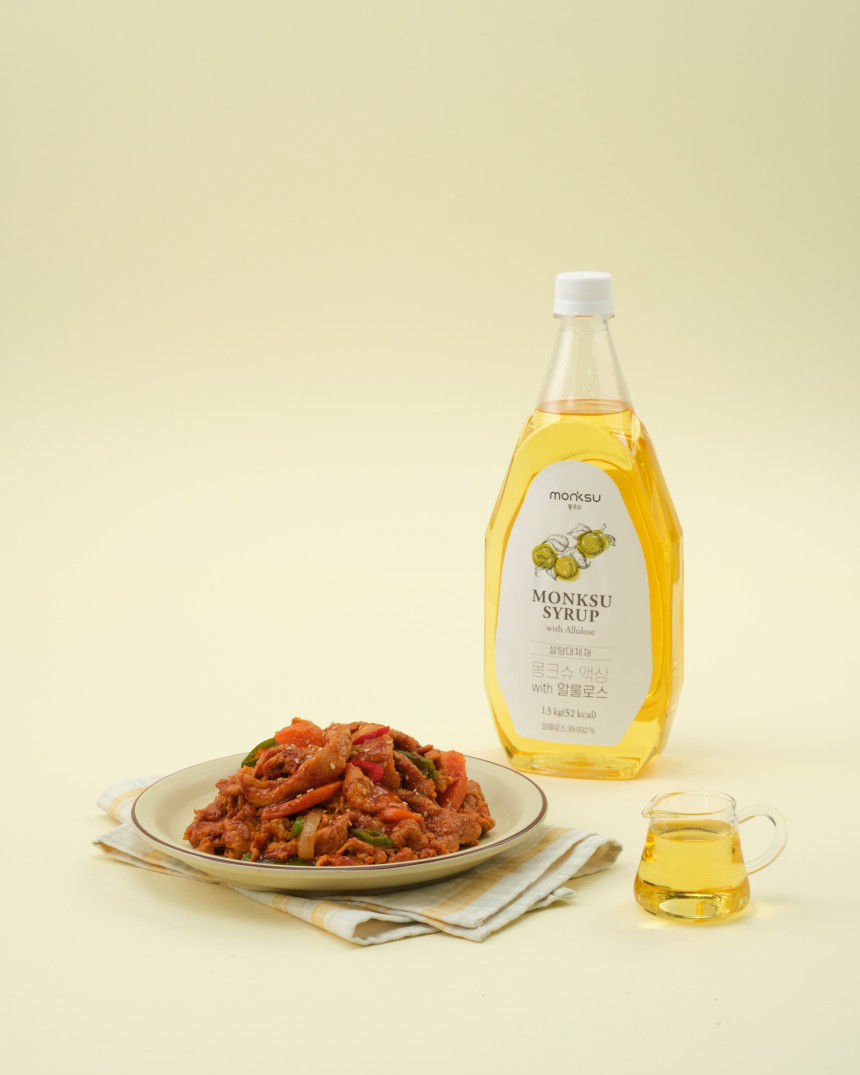몽크슈 액상 알룰로스 설탕대용 대체재 천연 감미료 스테비아 나한과 1.3kg, 1개 사진 6