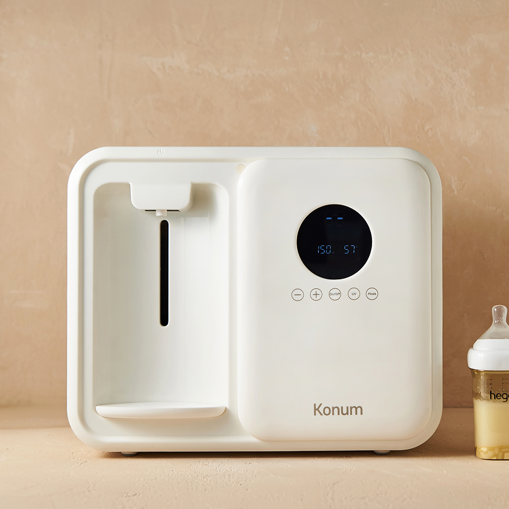 코넘 2in1 젖병소독기 분유포트 일체형 출산선물