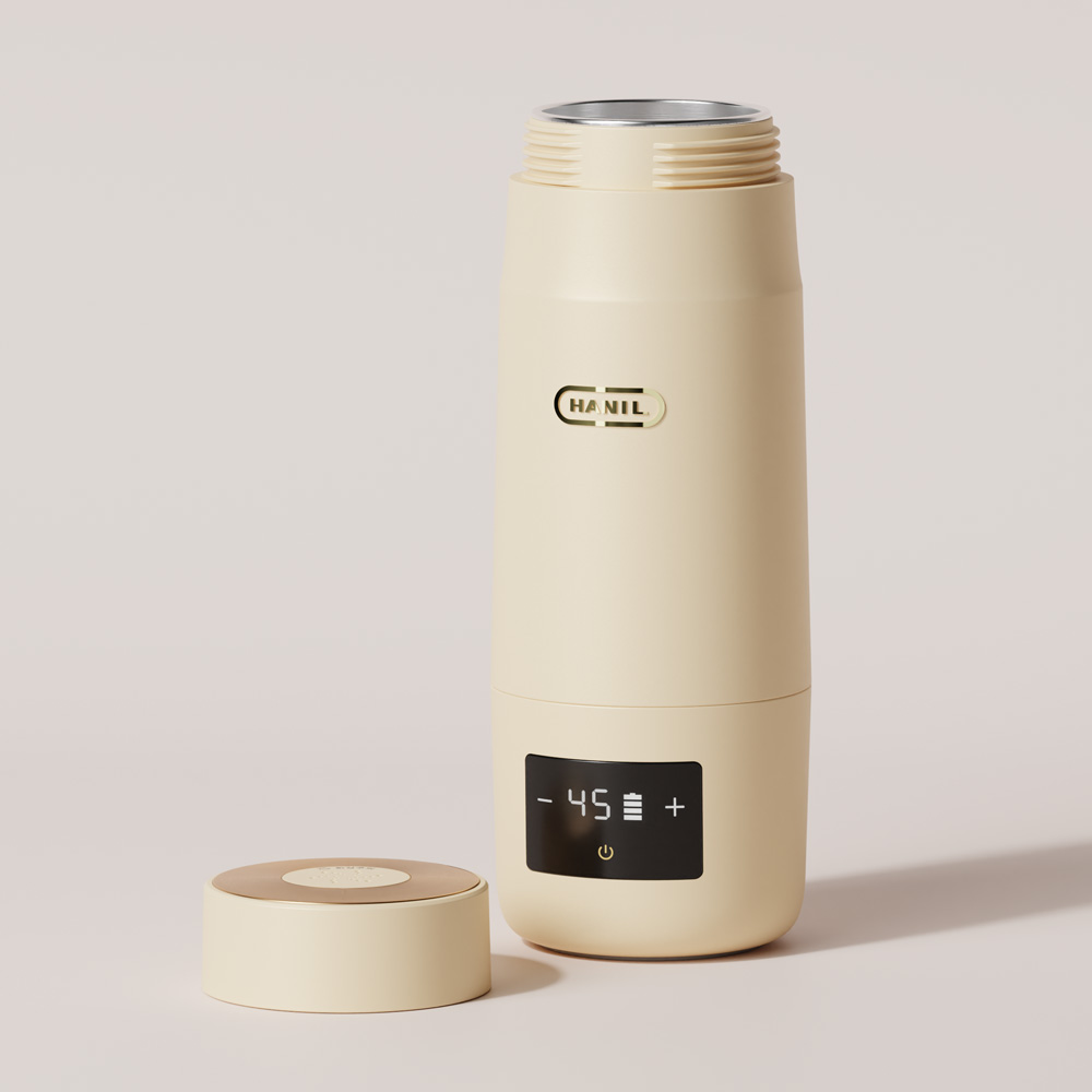 한일 가열살균 보온 신생아 무선타입 휴대용 분유포트