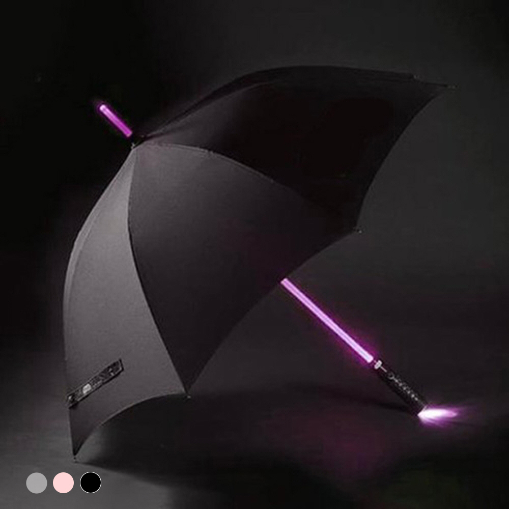 포유렐라 대형 LED 우산 광선검 튼튼한 장우산 - 메인 이미지