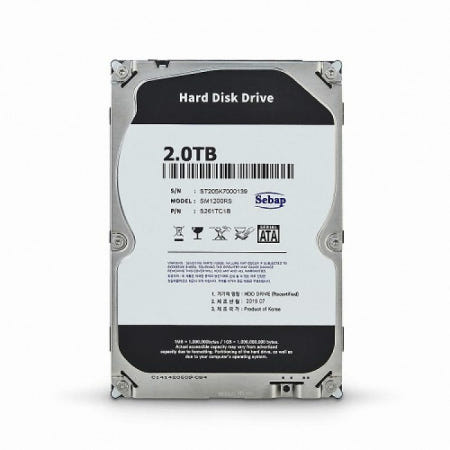 Sebap 2TB SM1200RS (SATA3/5400/64M/리퍼비시)