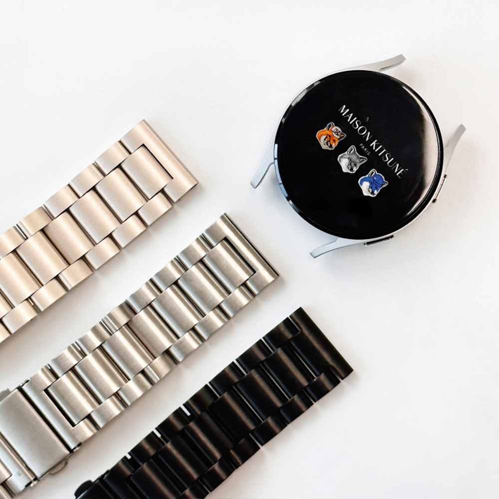 갤럭시워치7 스트랩 갤럭시 워치6 갤워치 5 4 클래식 원터치 메탈 호환