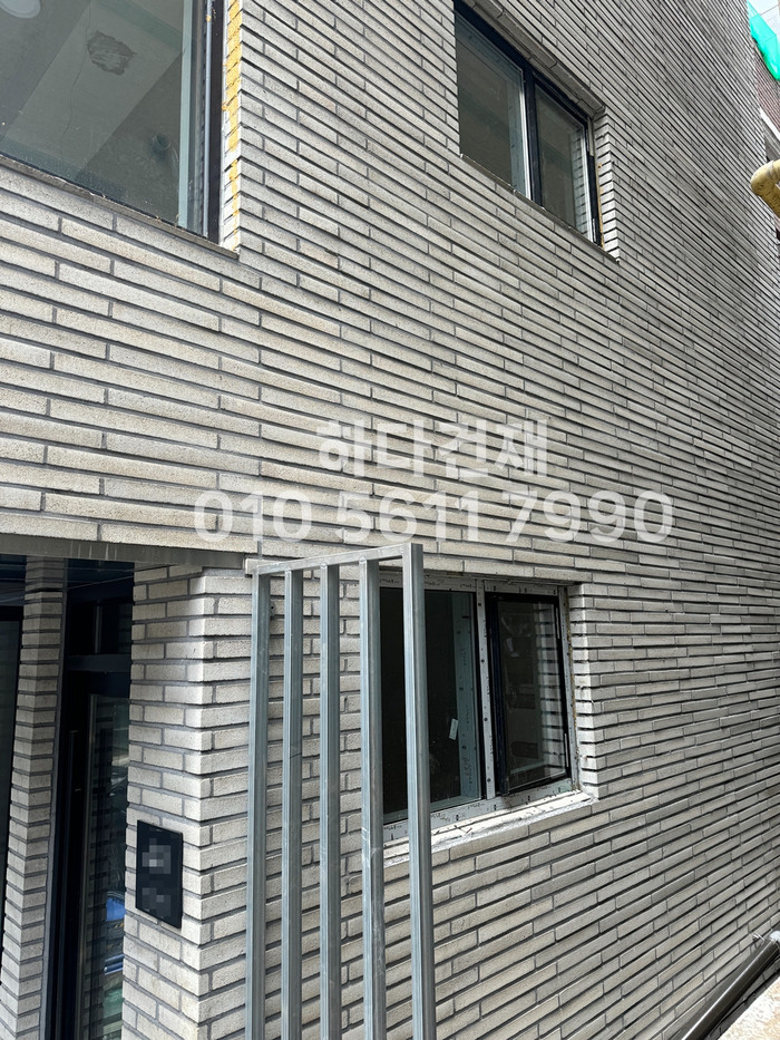 디자인 모노타일 500x50x20T 매직그레이 / 하다건재 와이드벽돌 롱브릭타일