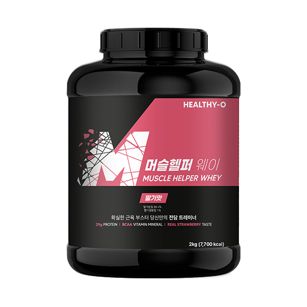 머슬헬퍼웨이 단백질 보충제 쉐이크 분리유청 프로틴 식물성 파우더 초코맛 1kg 1통 대표 이미지