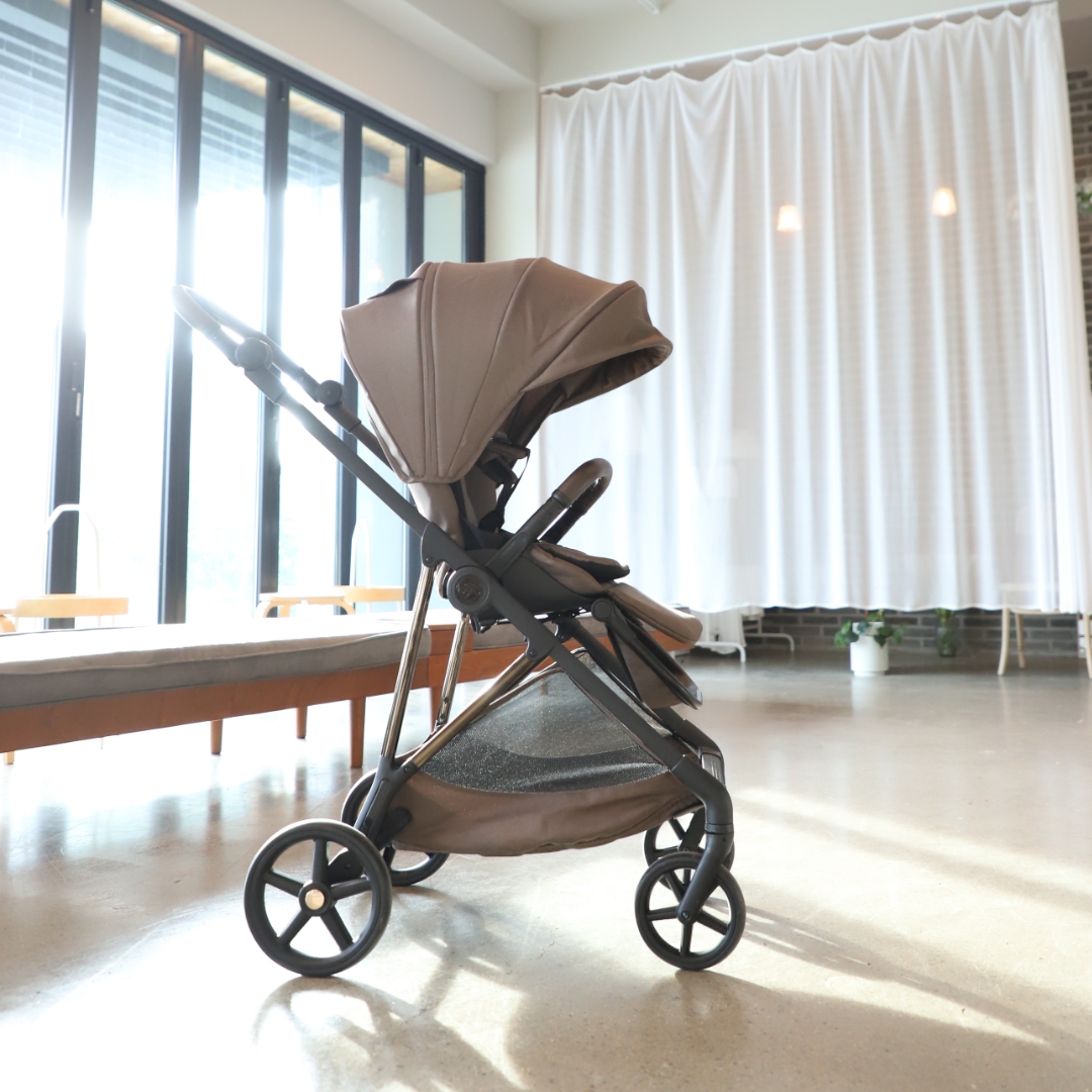 [누비앤타보] TAVO 베프 가벼운 마주보기 양대면 신생아 출산준비물 진저브라운