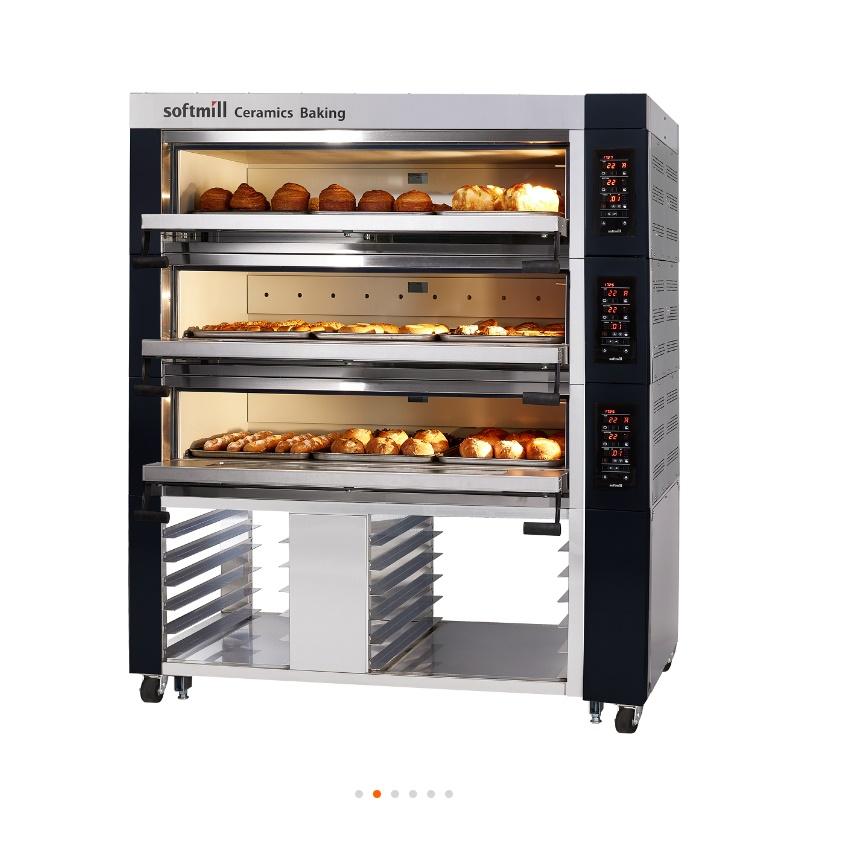 대형제빵오븐기 미들세라믹오븐 4매3단 업소용베이커리오븐