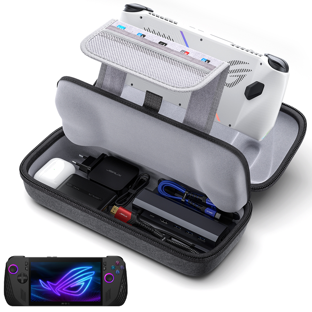 로그 엘라이 Rog Ally X 케이스 JSAUX 올인원 에어폼 파우치 3세대 - 상품 이미지