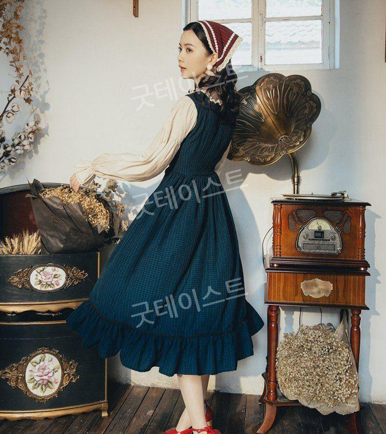 졸업사진드레스 졸업사진컨셉 개화기의상 유럽 복고풍 중세 프랑스 - 상세 이미지 5