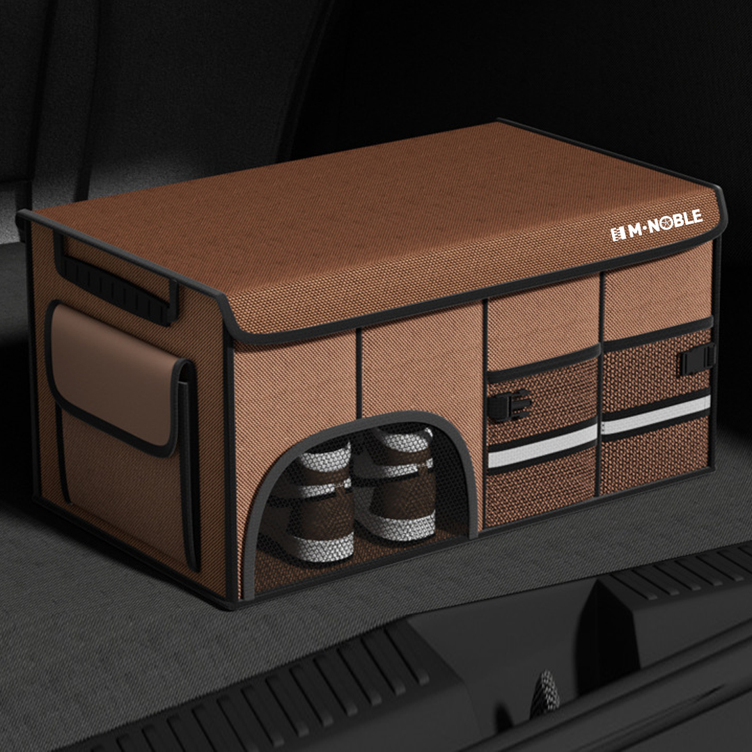 엠노블 차량용 접이식 트렁크정리함
