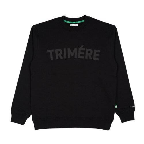 [국내매장판] 트리메르 맨투맨 아플리케 UNISEX BLACK 470988 L(100) : 원컬렉션