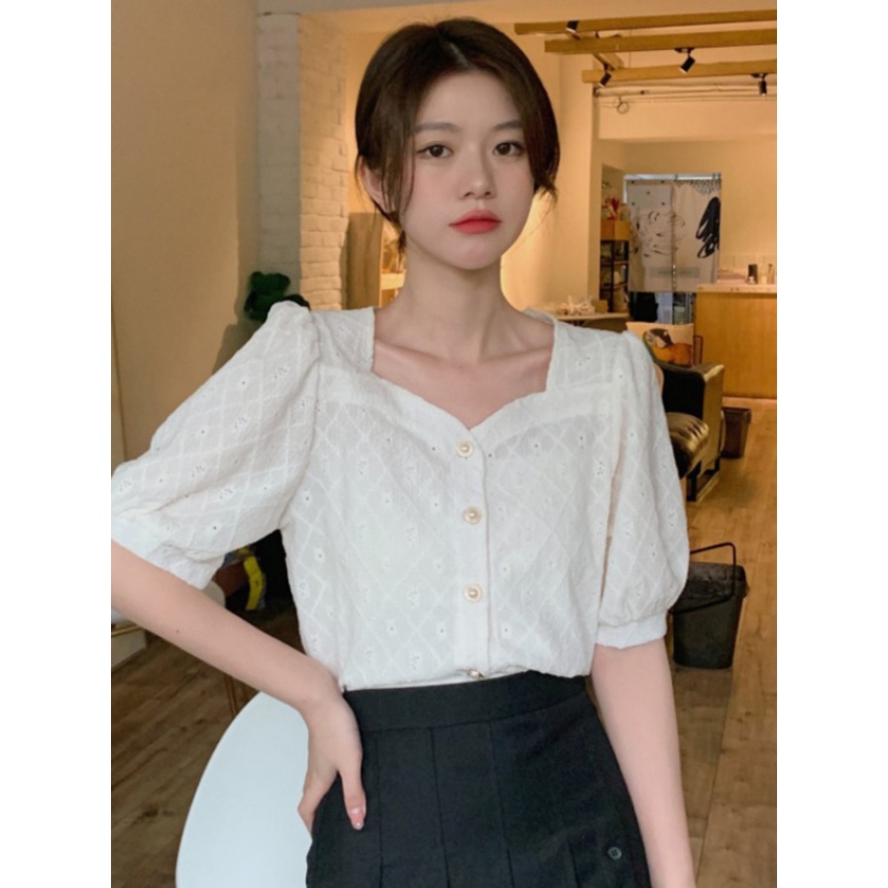 미녀와순정남 45화 임수향 블라우스 셔츠 박도라 스퀘어넥 빅사이즈 의상 옷 패션 - 상세 이미지 2