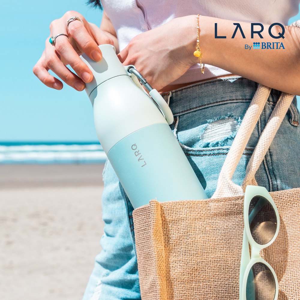 라크 by 브리타 정수 필터 텀블러 500ML 화이트+총 필터  2입 이미지 2