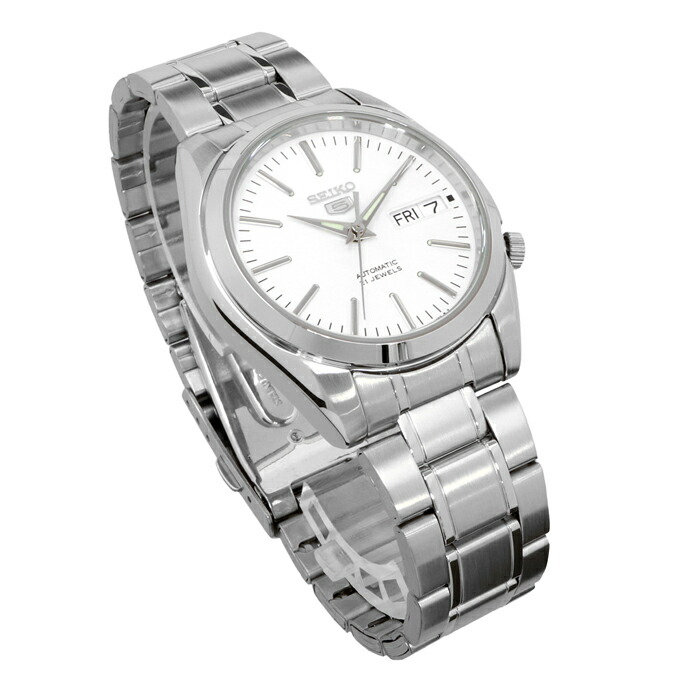 세이코 SEIKO 오토매틱 클래식 흰판 SNKL41 남성 손목 캐주얼 드레스 시계 - 상세 이미지 4