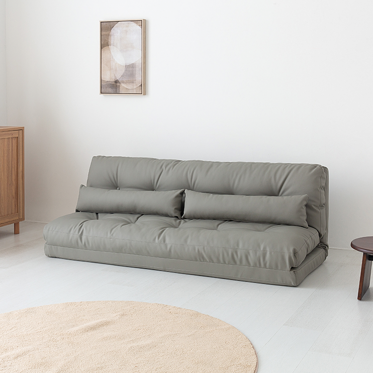 앰보 4인 좌식 소파베드 B형 그레이 8422.5793