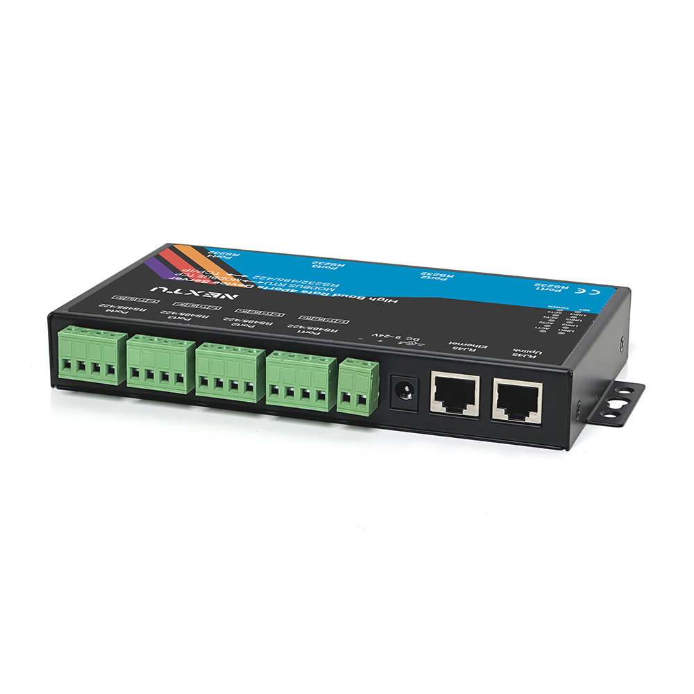 얼리브 산업용 4포트 RS232 422 485 to LAN 이더넷 시리얼 컨버터 - 상세 이미지 5