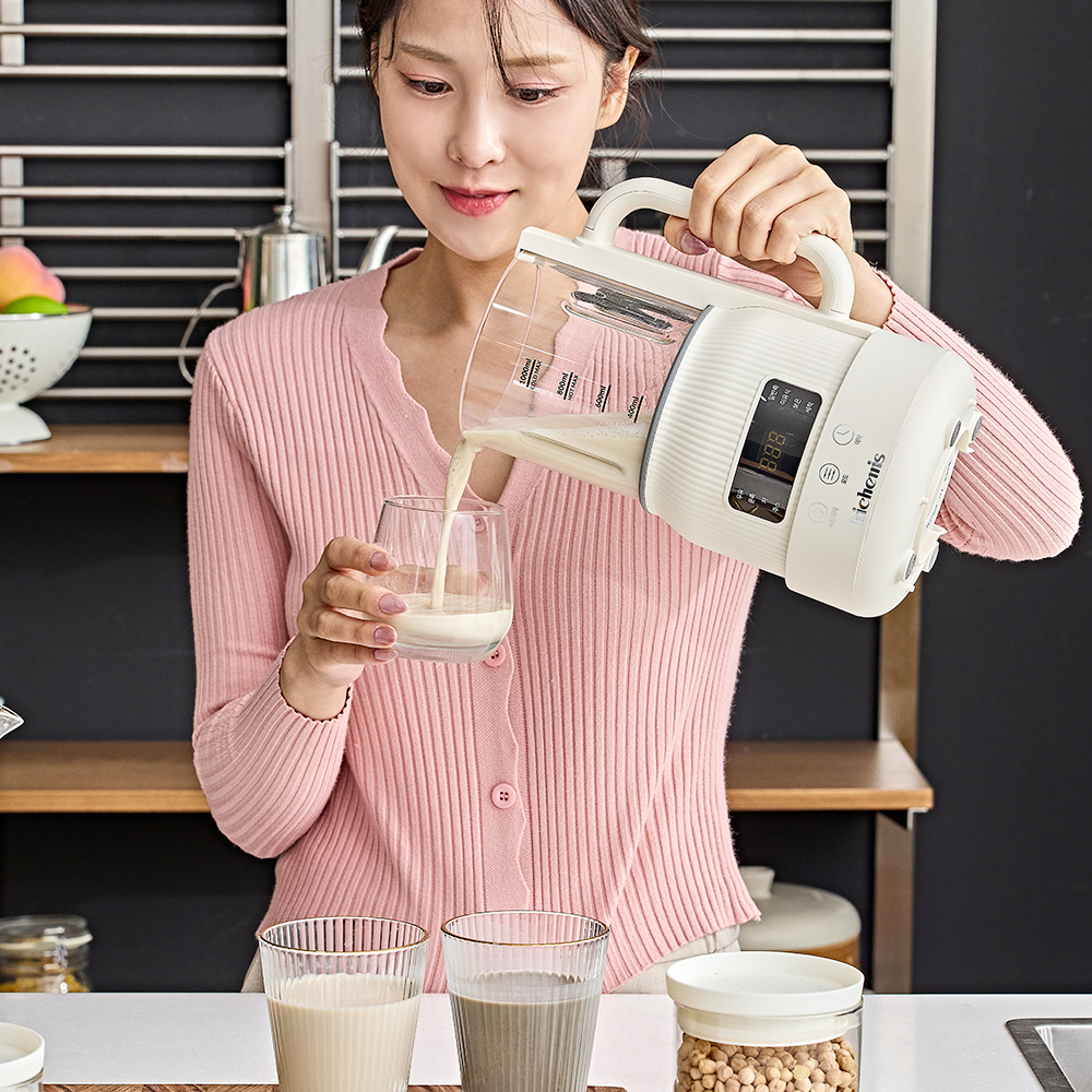 키치니스 두유제조기 콩물 가정용 이유식 죽 메이커 1000ml