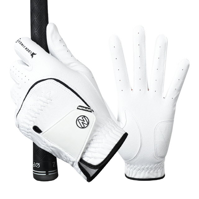 남성 골프장갑 핑거포인트 합피 극세사 이중덧댐 4장세트 이미지 3