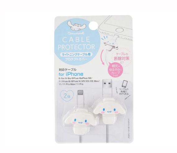 산리오 SANRIO 캐릭터 아이폰 충전기 케이블 보호캡 단선 방지 헬로키티 4573135585644 - 상세 이미지 3