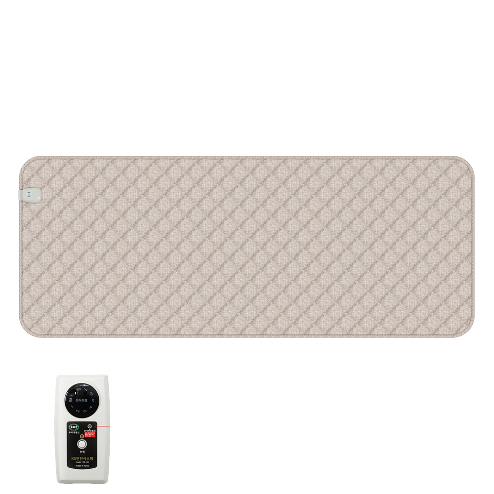 전기요 장판 탄소매트 EMF 전자파안심 쇼파 바닥 베이지 싱글
