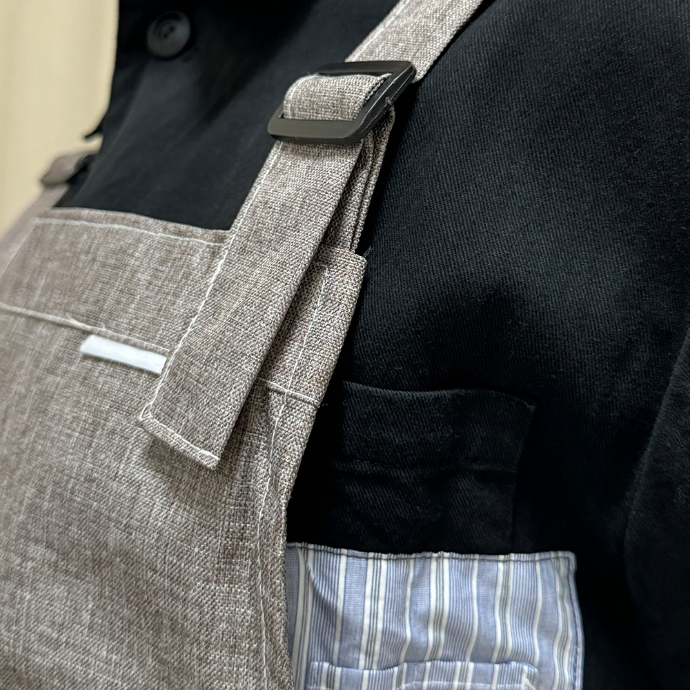 길이조절 H형 앞치마 생활방수 캠핑 애견미용 보육교사 미용사 H앞치마