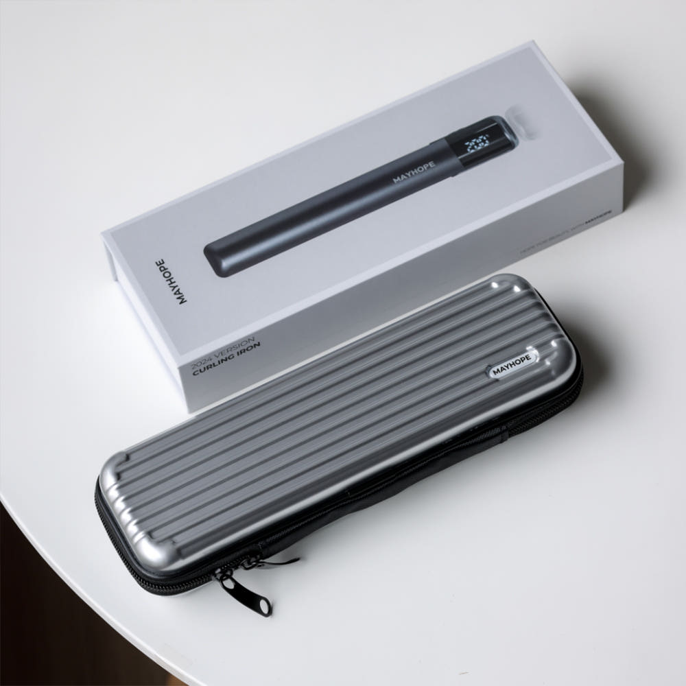 무선 고데기 활용