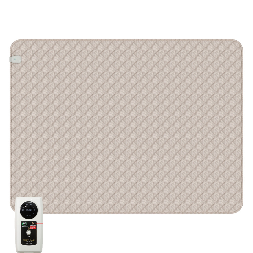 전기요 장판 탄소매트 EMF 전자파안심 쇼파 바닥 베이지 싱글