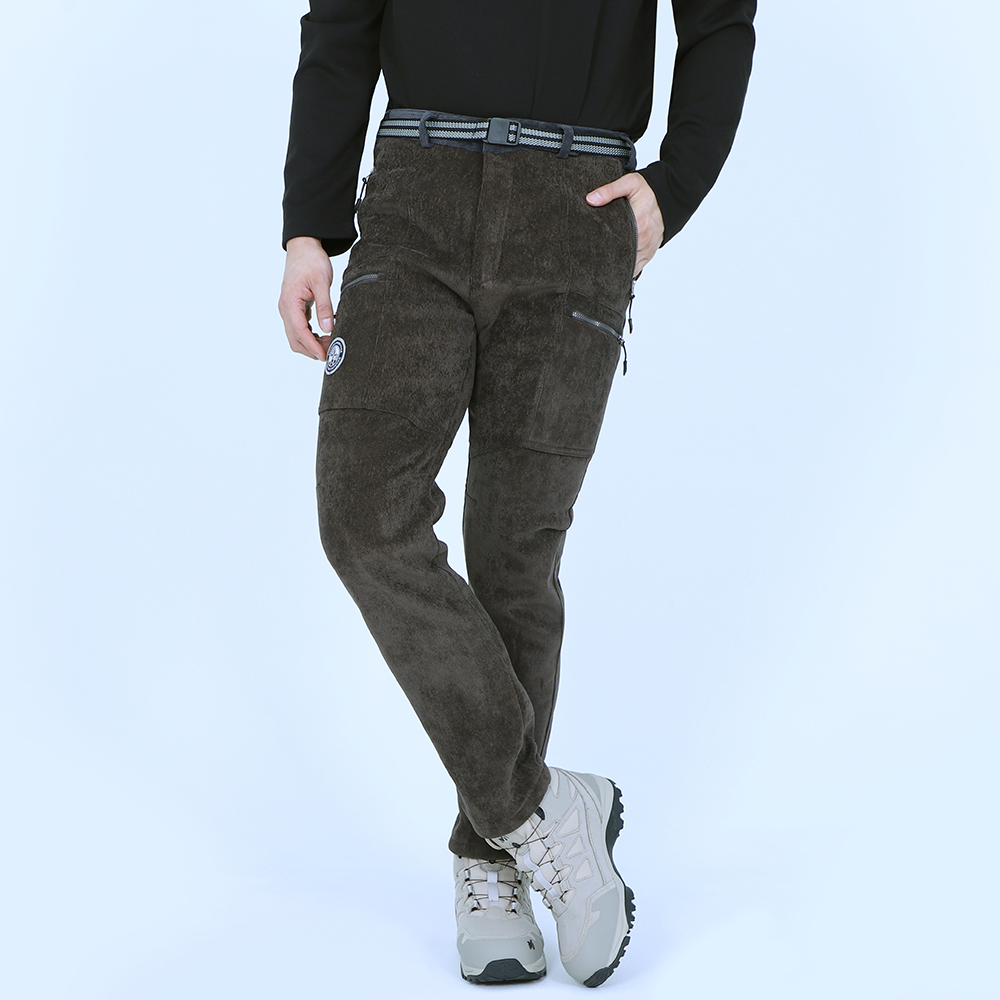 남자골덴바지 온장고 기모 바지 겨울 작업 보온 - 상세 이미지 4