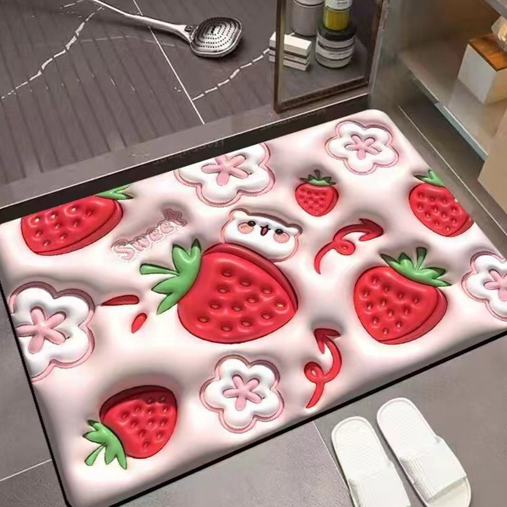 포유렐라 포유매트 3D 애니멀 규조토 발매트 자취방 원룸 집들이선물 - 상세 이미지 4