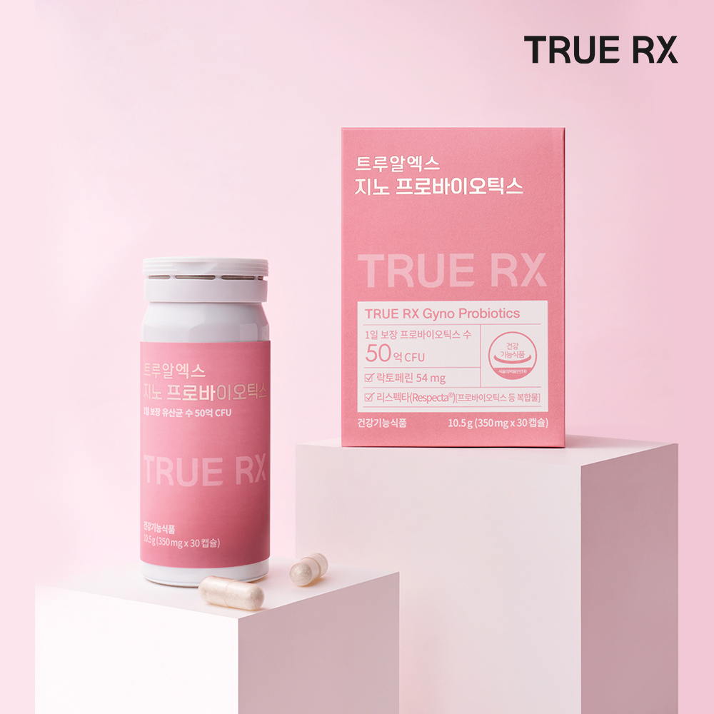 트루알엑스 질 유산균 지노 프로바이오틱스 여성 리스펙타 클리오 30캡슐, 1개 이미지 4