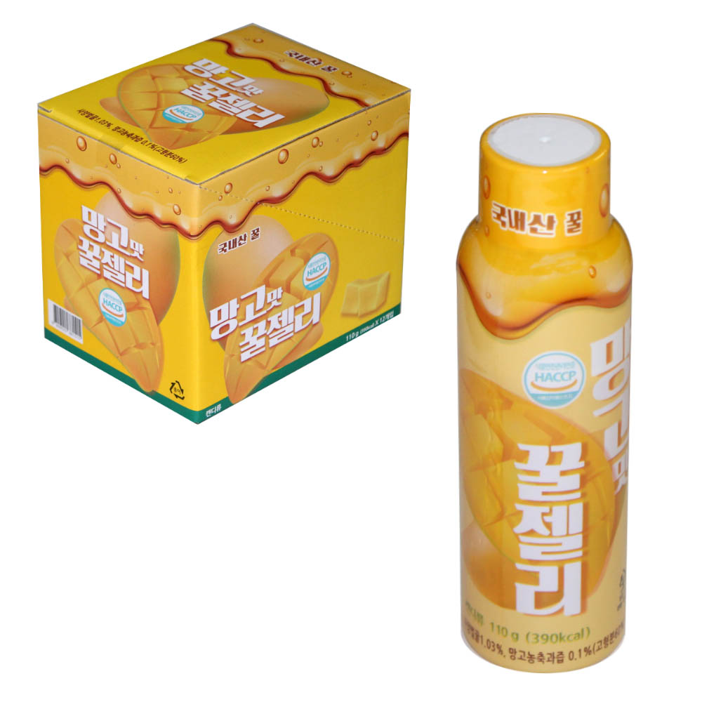 꿀젤리 망고맛 110g x 12개입 : 주식회사 세븐스타몰