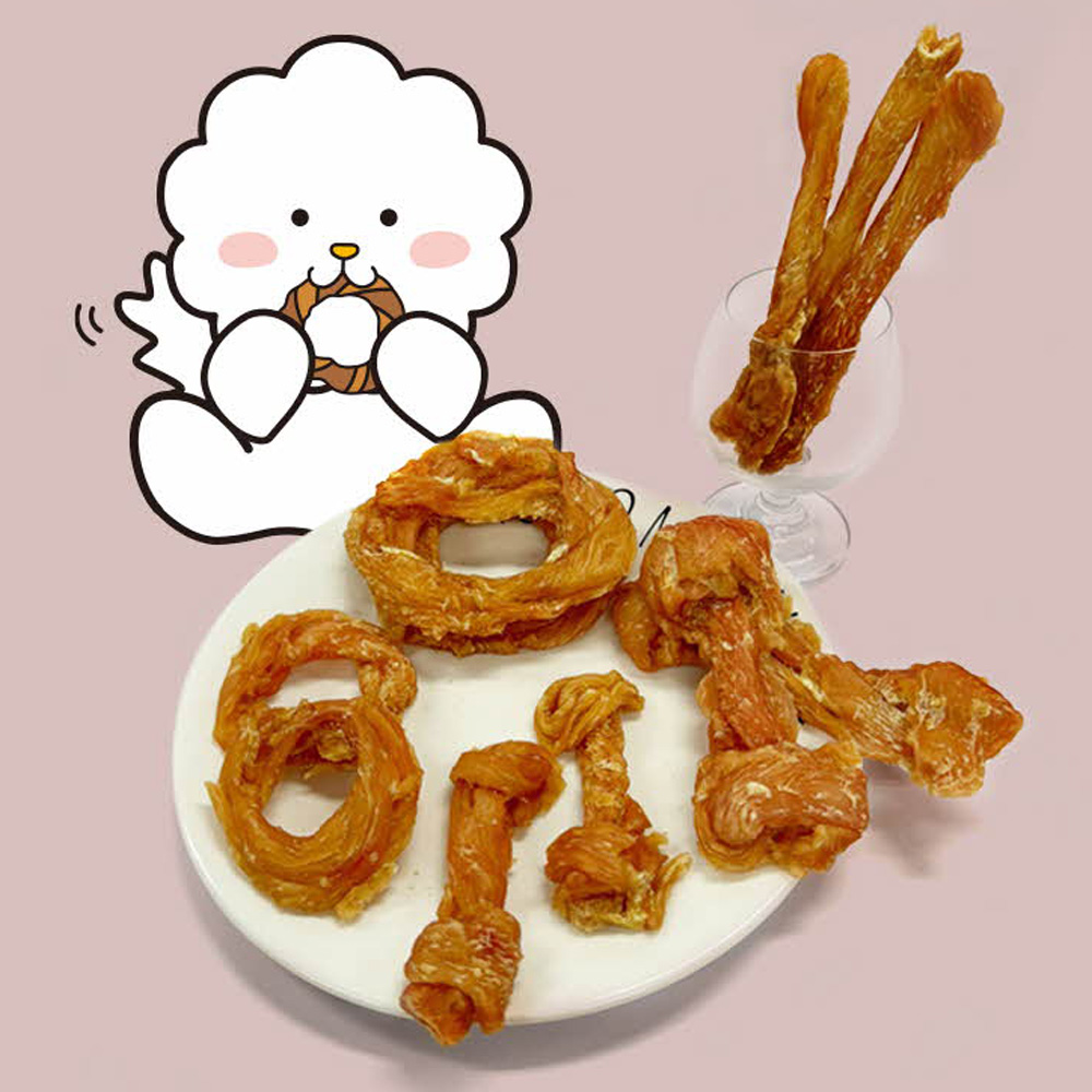 헬로도기 황태 터키츄 강아지 오래먹는 이갈이간식 칠면조 링 1P