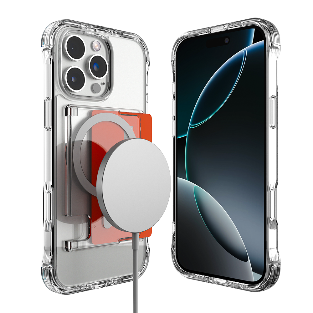 니케 아이폰 16 프로 맥스 맥세이프 카드 케이스 투명 올인원