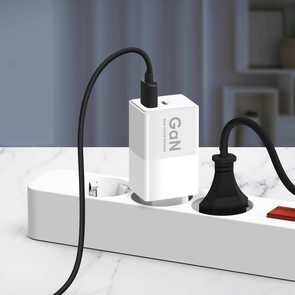 모락 하이퍼에디션 65W GaN 2포트 USB PPS PD 초고속 충전기 MR-HE-PD65 - 상세 이미지 3