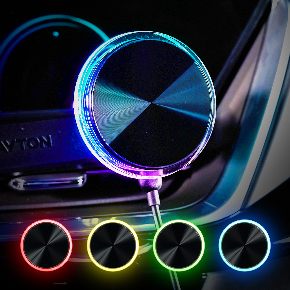 메이튼 맥세이프 차량용 핸드폰 거치대 고속 무선 충전 아이폰 자석 고충 i