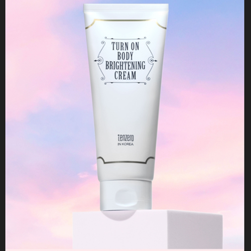 텐제로 턴온 바디 브라이트닝 크림 180ml 1+1 미백 주름 화이트닝 톤업 밝은 피부 - 상세 이미지 2