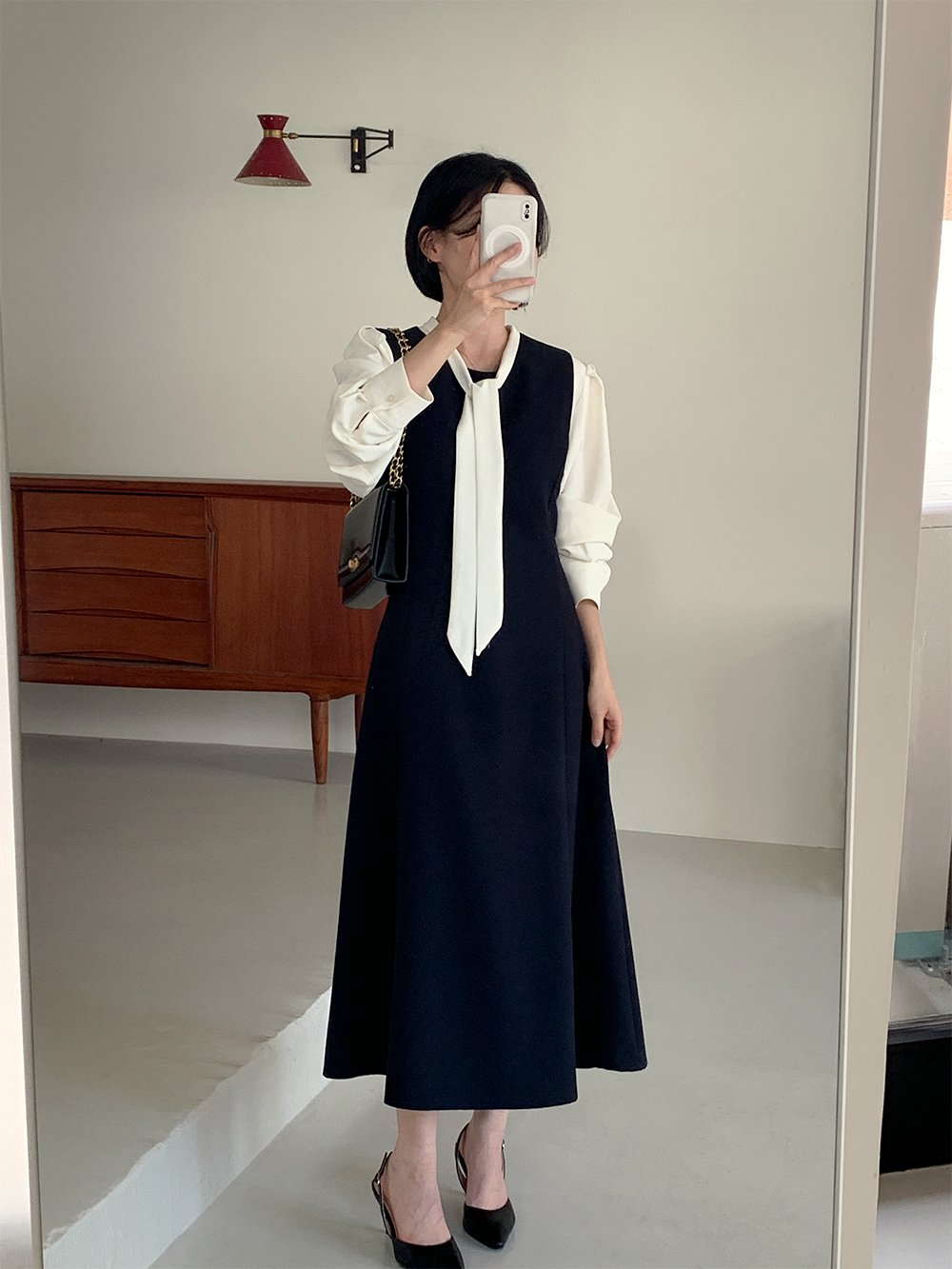 [2천장돌파][키작녀][MADE]로렘 타이 블라우스[3color] 상세 이미지 27