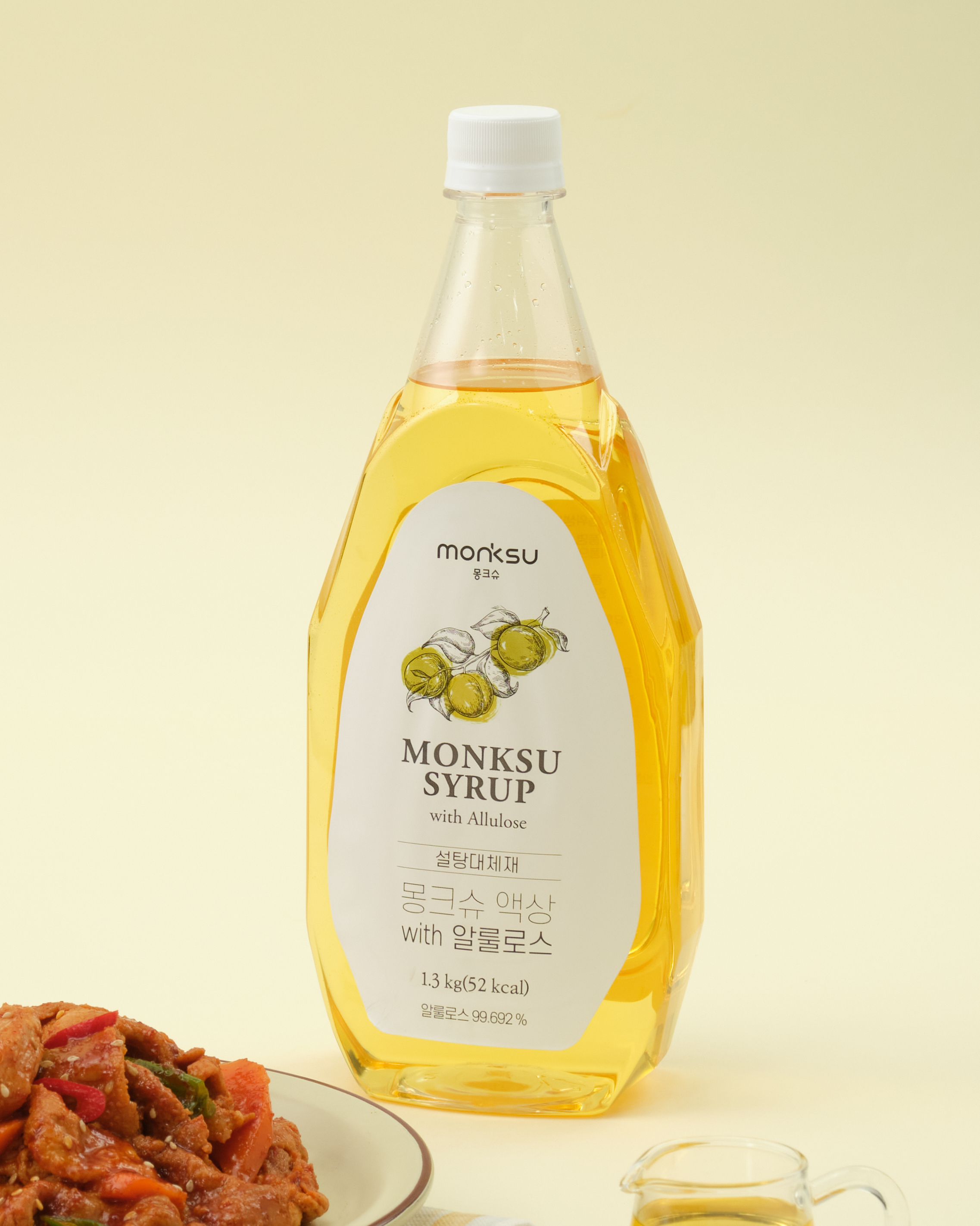 몽크슈 액상 알룰로스 설탕 대체재 스테비아 나한과/대용량 구매시 펌프제공 530g, 1개