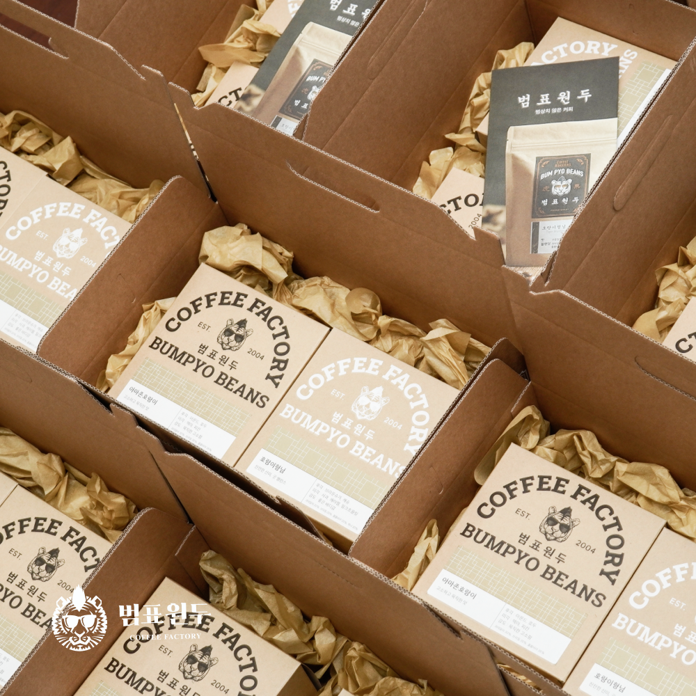 범표원두 집들이선물 세트 드립백커피+티백4종커피 - 메인 이미지