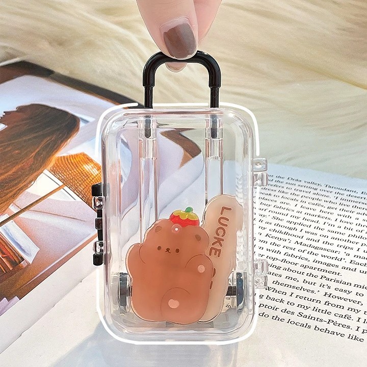 미니 보석함 악세사리보관함 틴케이스 반지케이스 목걸이 귀걸이 주얼리 보관함 트레이 - 상세 이미지 3