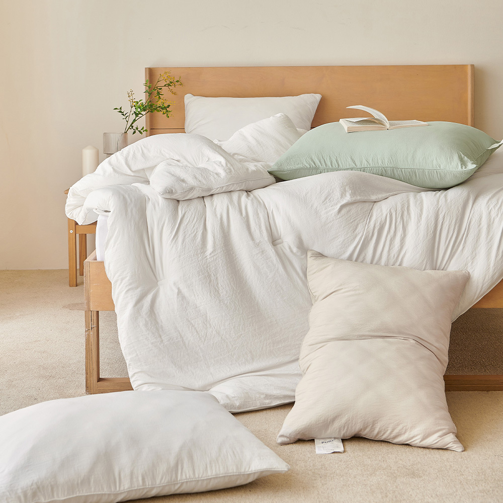 쁘리엘르 퓨어 저소음 알러지케어 사계절 겨울 차렵이불 SS