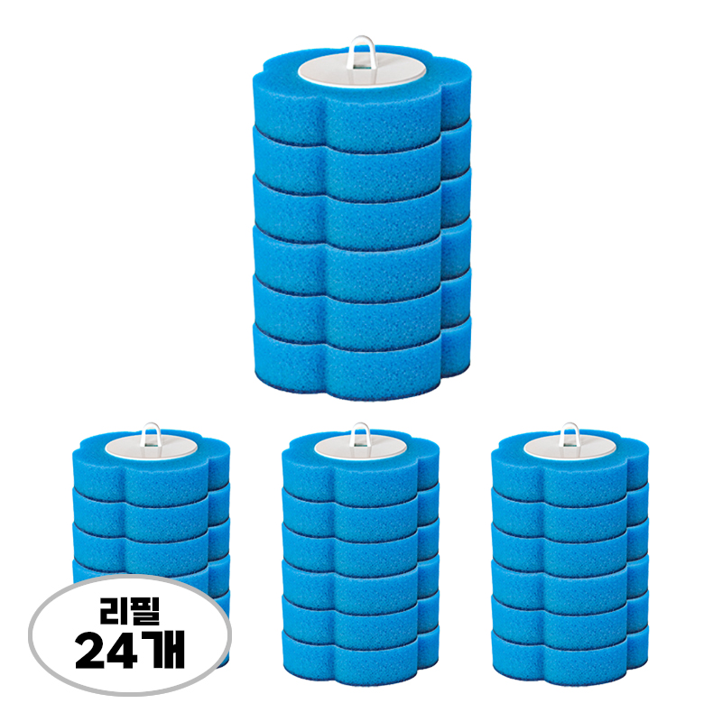 스파클리 일회용 변기크리너 청소솔 핸들+디스펜서+리필 세트 - 상세 이미지 4
