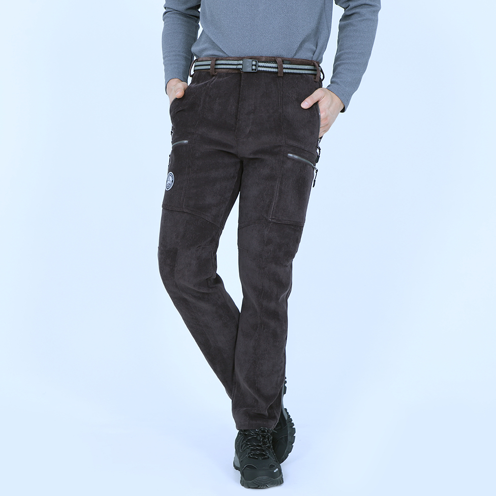 남자골덴바지 온장고 기모 바지 겨울 작업 보온 - 상세 이미지 3