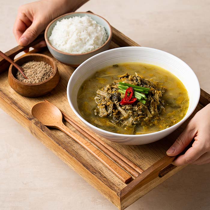 들깨 시래기 된장국 밀키트 캠핑 요리 찌개 무청시래기 800g - 상세 이미지 4