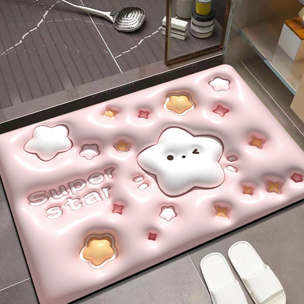 포유렐라 포유매트 3D 스톡 규조토 발매트 자취방 원룸 집들이선물 - 상세 이미지 5